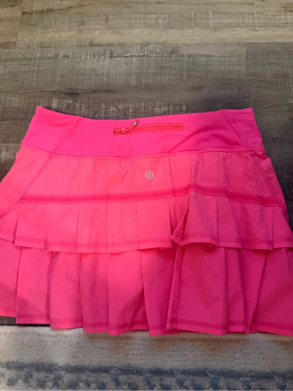 Lululemon pink layered skirt, size 4